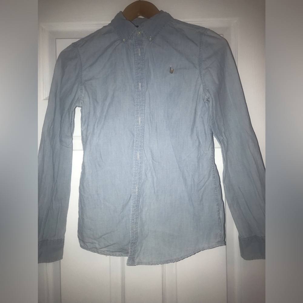 Girls Ralph Lauren Button Down Shirt